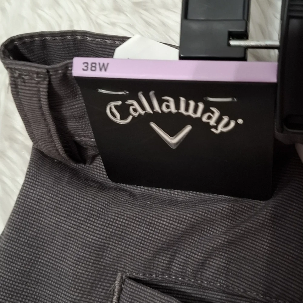Callaway Men's Opti-Dri Golf Shorts Size 38W Gray New